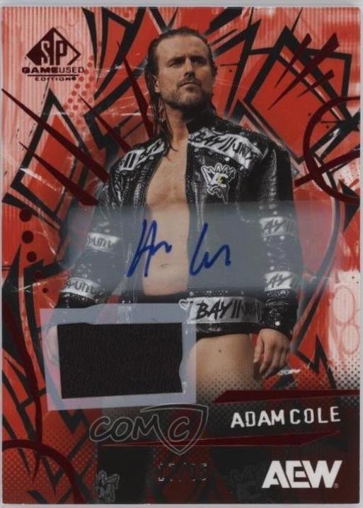 Adam Cole [Red Memorabilia Autograph] #69