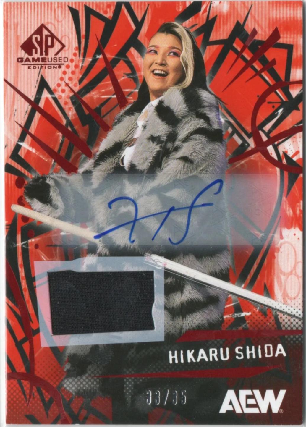 Hikaru Shida [Memorabilia Autograph] #18