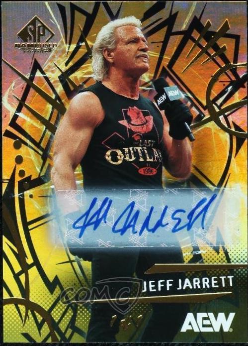 Jeff Jarrett [Gold Autograph] #61