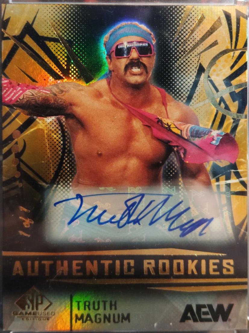Truth Magnum [Gold Memorabilia Autograph] #84