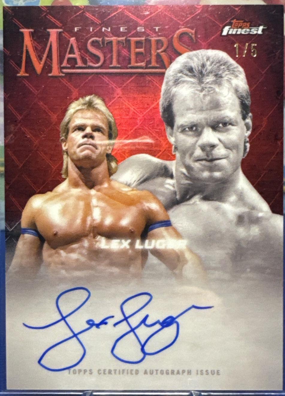 Lex Luger [Red Refractor] #FM-LEX