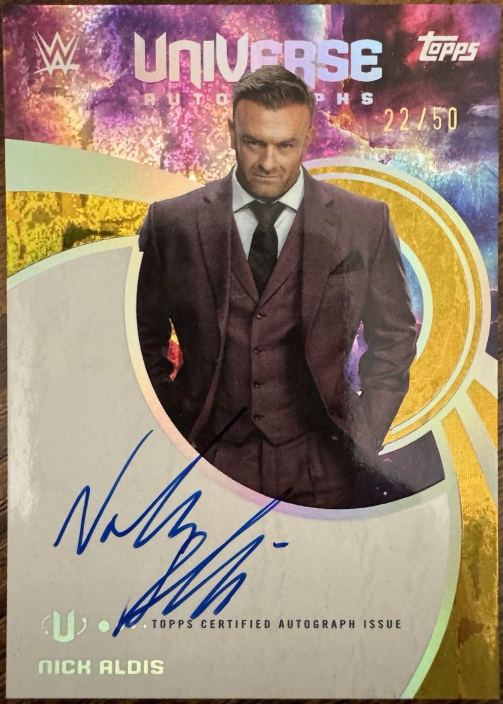 Nick Aldis [Gold Stone] #UNA-NAL