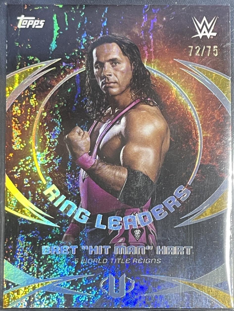 Bret Hit Man Hart [Gold Stone] #RL-2