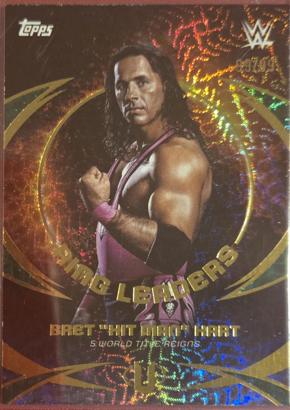 Bret Hit Man Hart [Green Electric] #RL-2