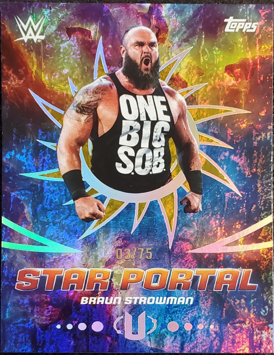 Braun Strowman [Gold Stone] #SPO-18