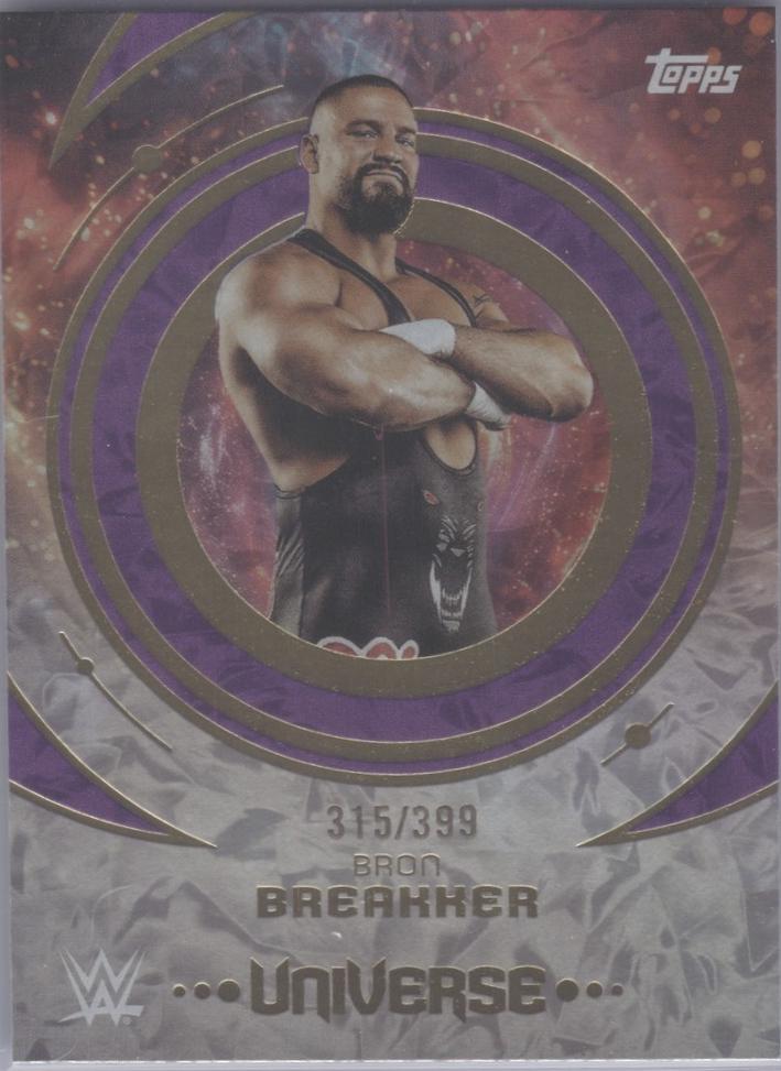 Bron Breakker [Purple Glass] #23