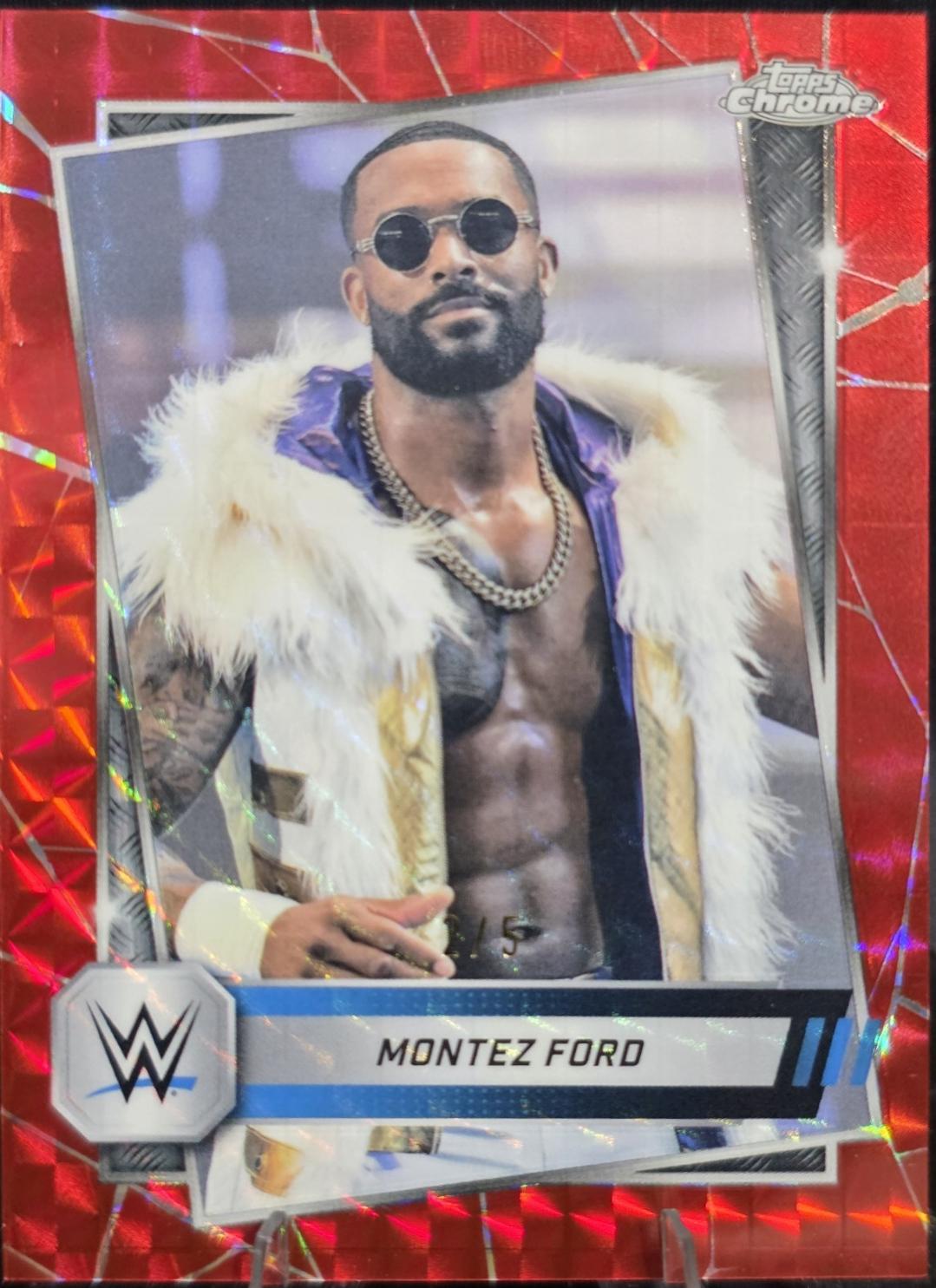 Montez Ford [Red Geometric Refractor] #185