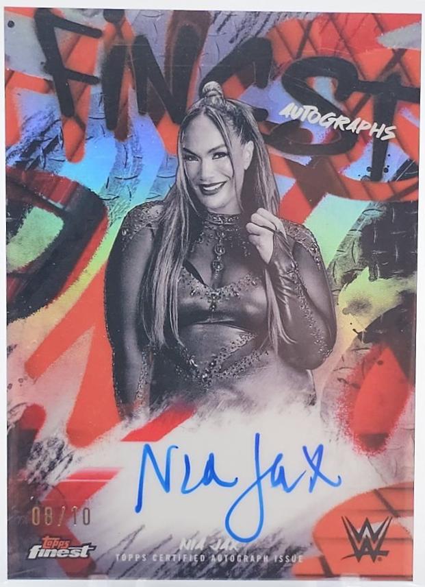 Nia Jax [Red Black Vapor Refractor] #FA-JAX