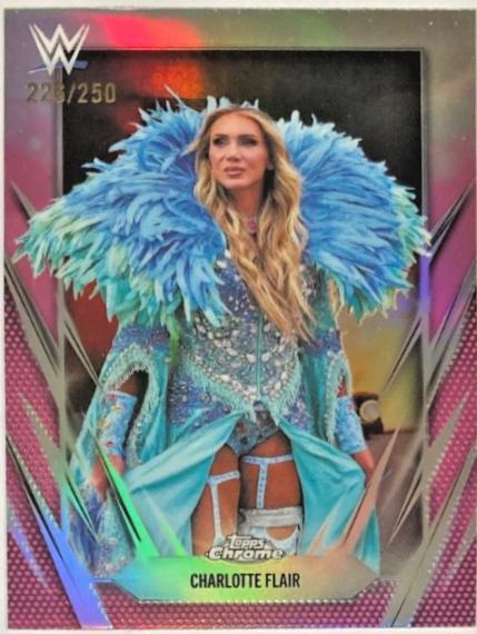 Charlotte Flair [Pink Refractor] #89