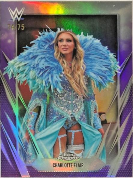 Charlotte Flair [Purple Refractor] #89