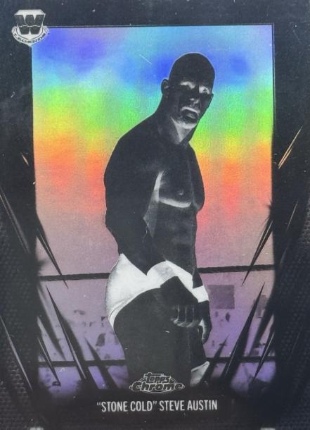 Stone Cold Steve Austin [Negative Refractor] #7