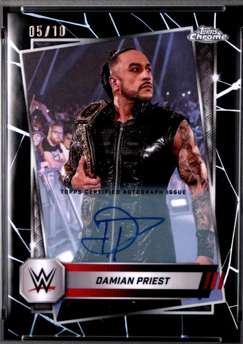 Damian Priest [Autograph Black Refractor] #46