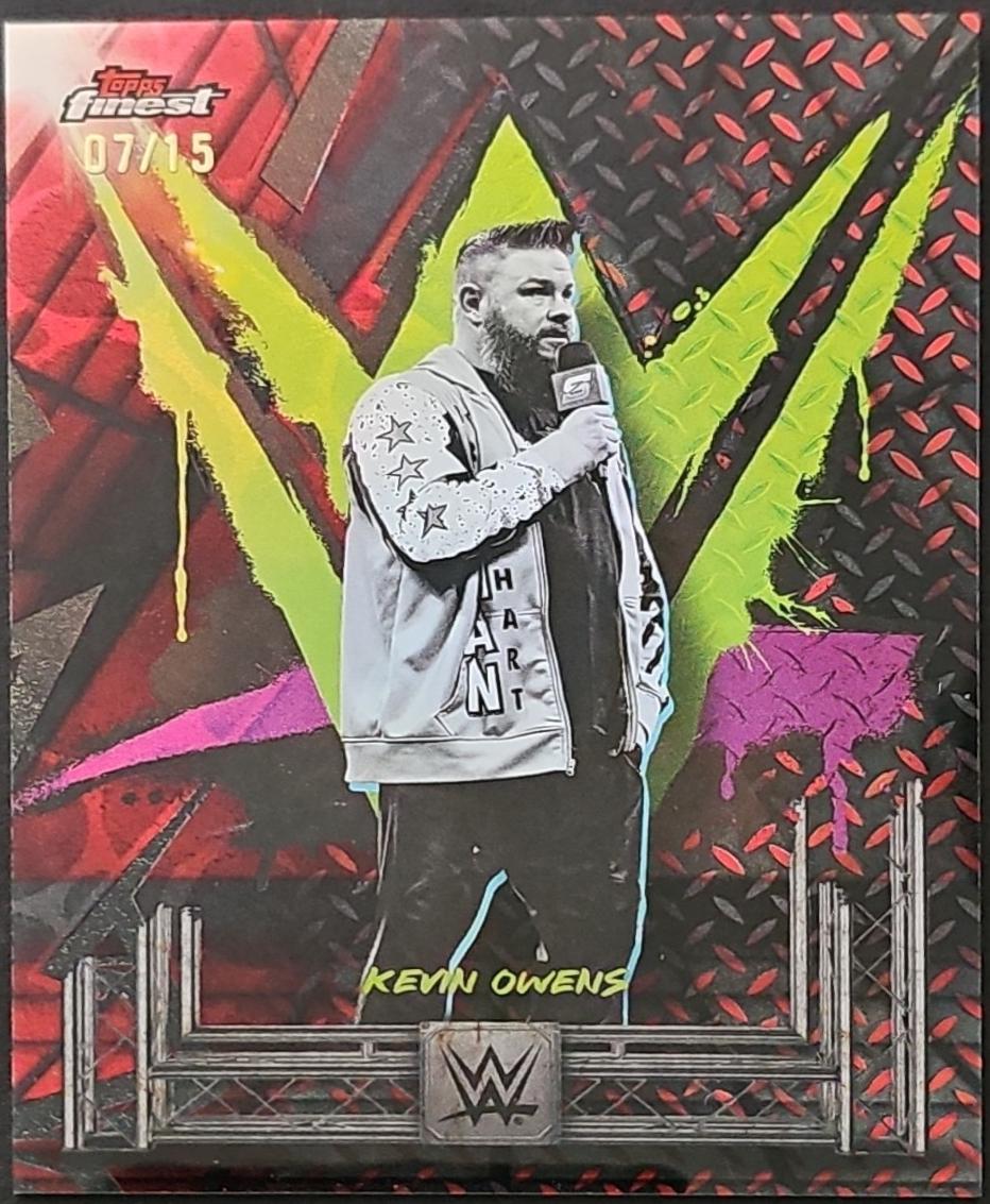 Kevin Owens [Red Black Vapor Refractor] #138