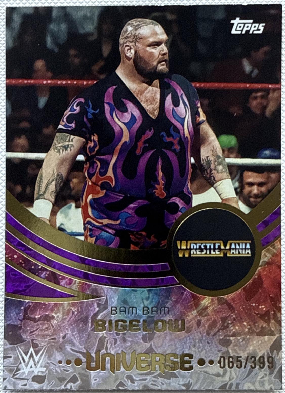 Bam Bam Bigelow [Purple Glass Event Variation] #238
