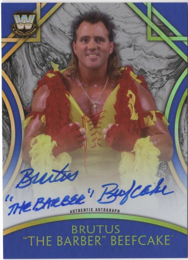 Brutus 'The Barber' Beefcake [Blue] #A-BE