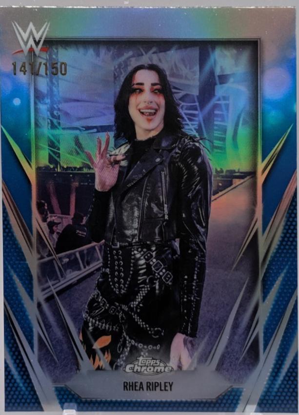 Rhea Ripley [Blue Refractor] #20