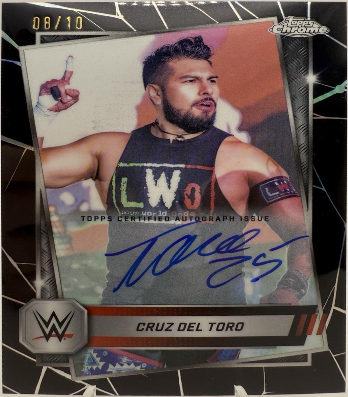 Cruz Del Toro [Autograph Black Refractor] #76