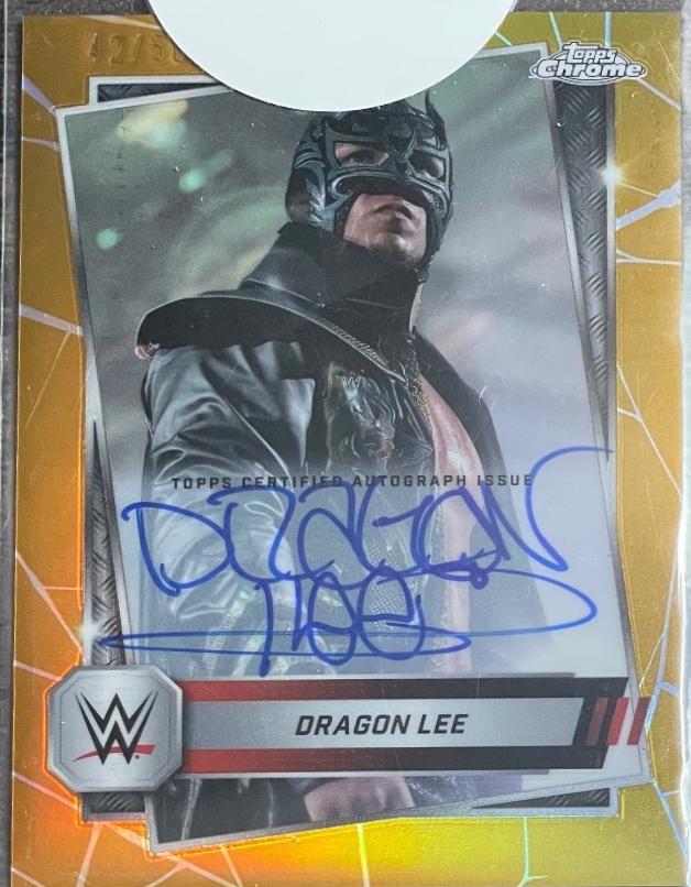 Dragon Lee [Autograph Gold Refractor] #23