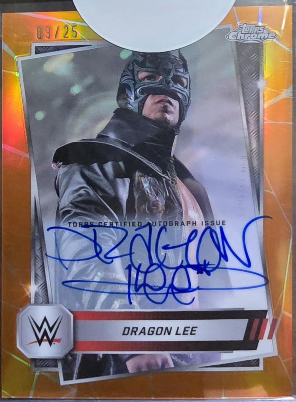 Dragon Lee [Autograph Orange Refractor] #23