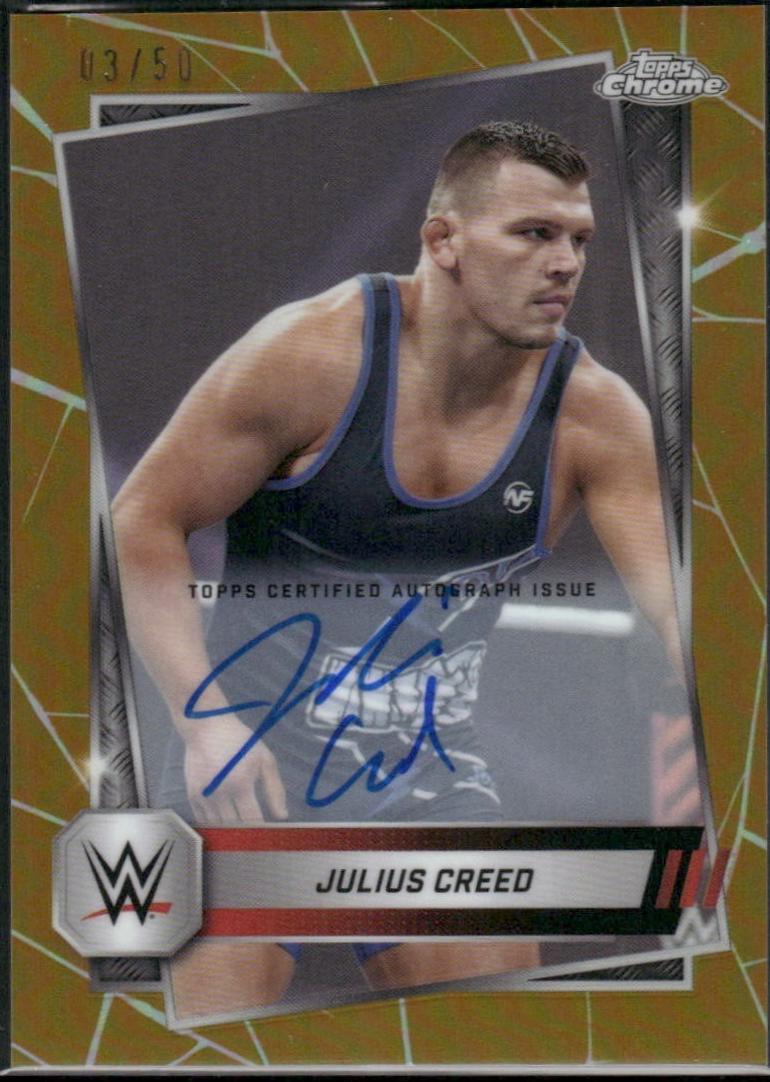 Julius Creed [Autograph Gold Refractor] #148