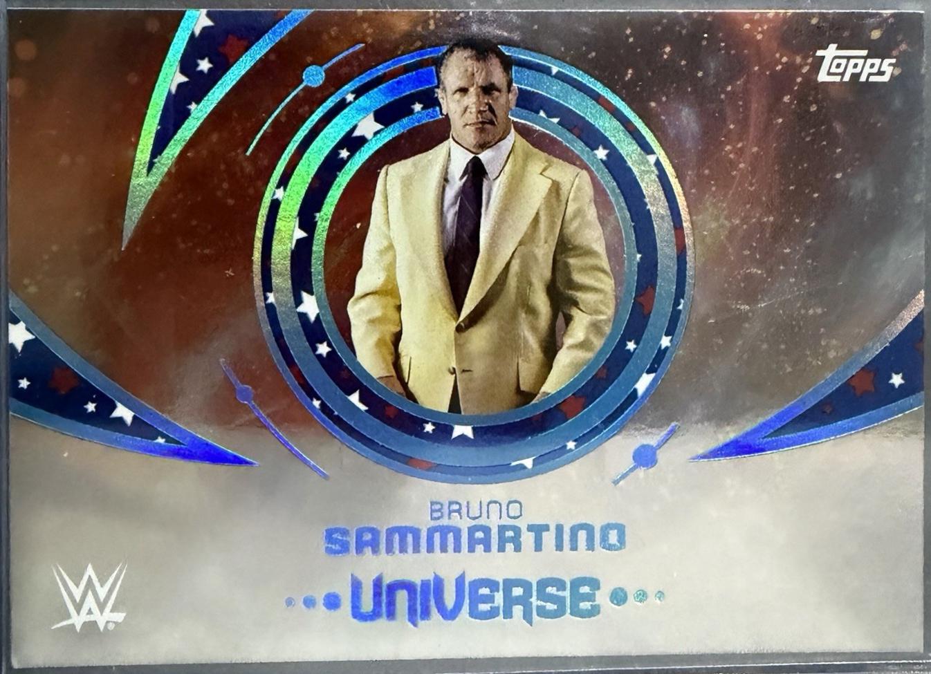 Bruno Sammartino [Red White Blue Stars] #166