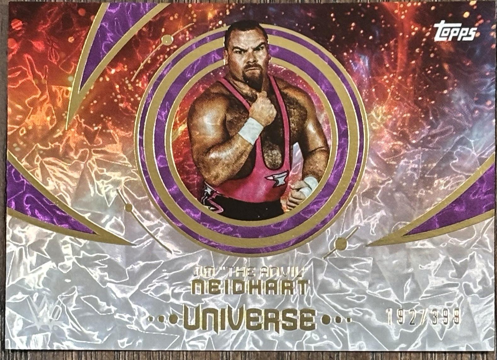 Jim The Anvil Neidhart [Purple Glass] #160