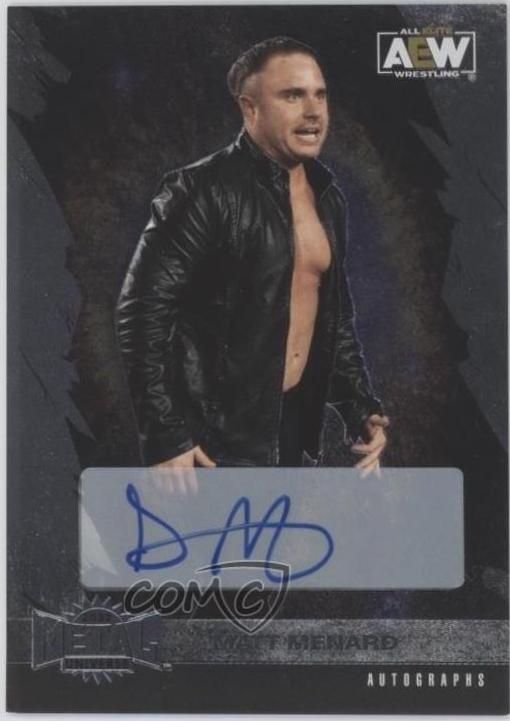 Matt Menard [Silver Autograph] #36