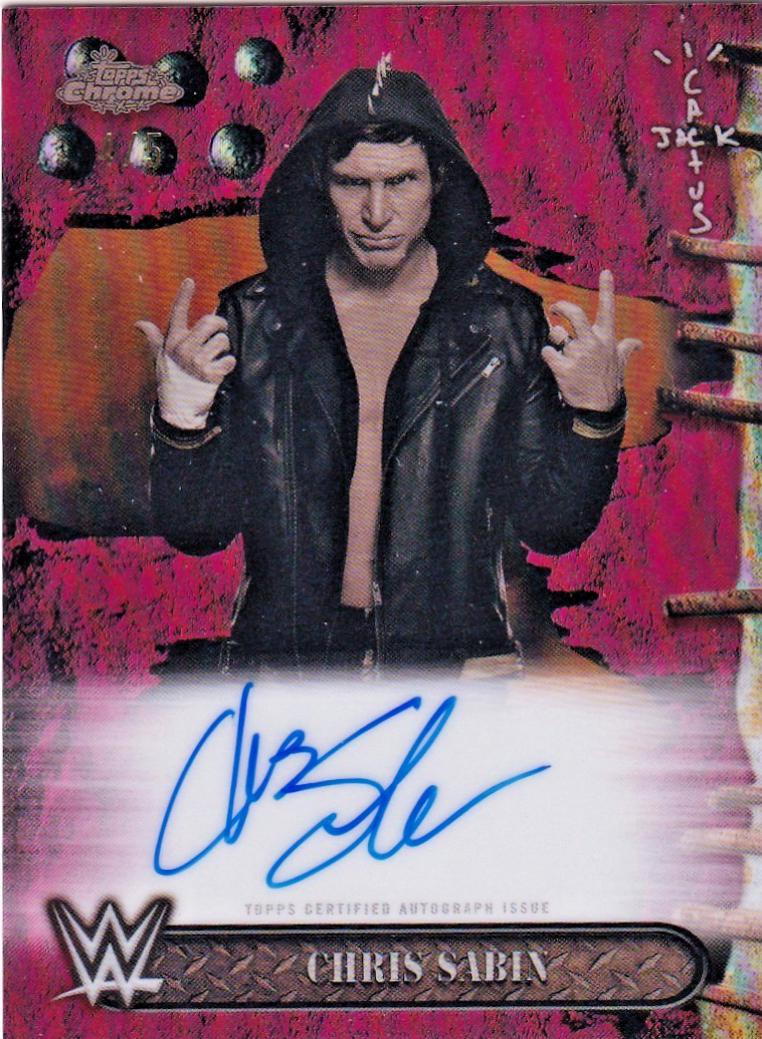 Chris Sabin [Red Refractor] #BAV-SAB