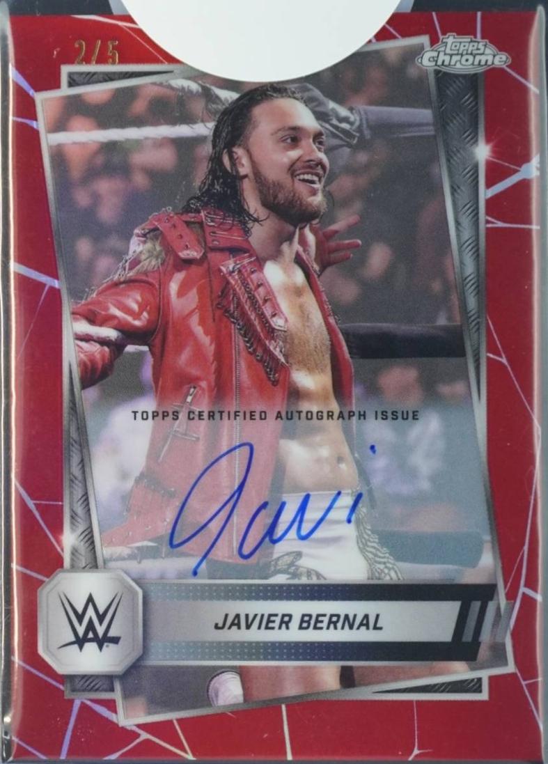 Javier Bernal [Autograph Red Refractor] #61