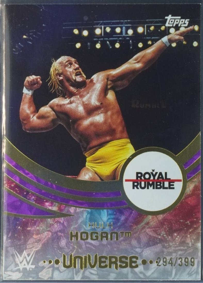 Hulk Hogan [Purple Glass Event Variation] #203