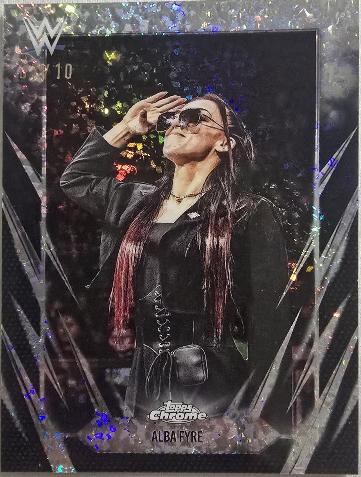 Alba Fyre [Black Mini Diamond Refractor] #184