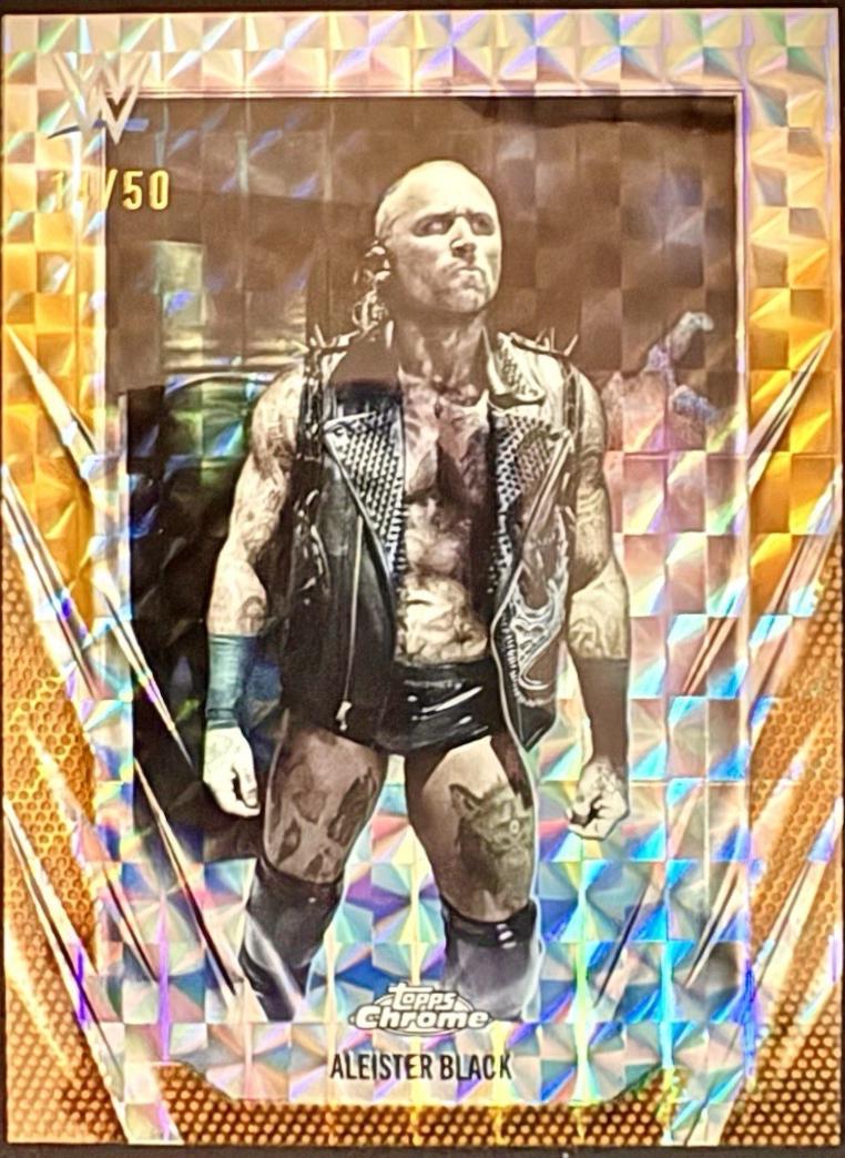 Aleister Black [Gold Geometric] #28