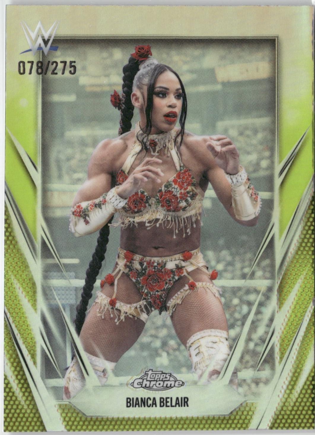Bianca Belair [Yellow Refractor] #33