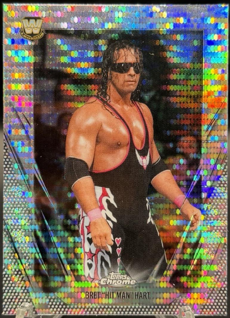 Bret Hit Man Hart [Sonar Refractor] #30
