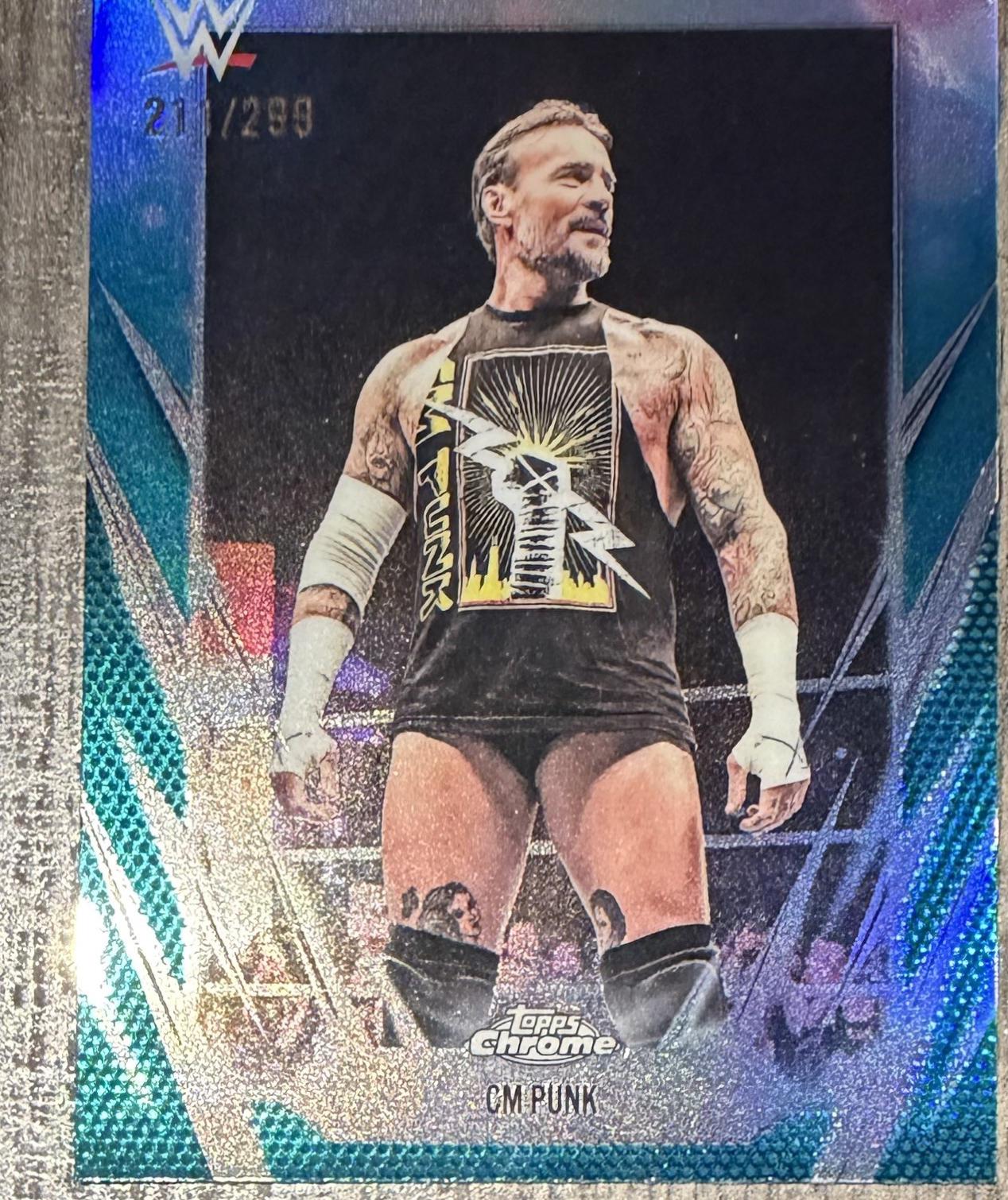 CM Punk [Teal Refractor] #49