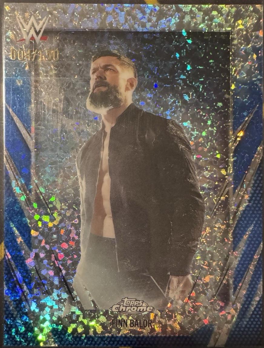 Finn Balor [Blue Mini Diamond Refractor] #5
