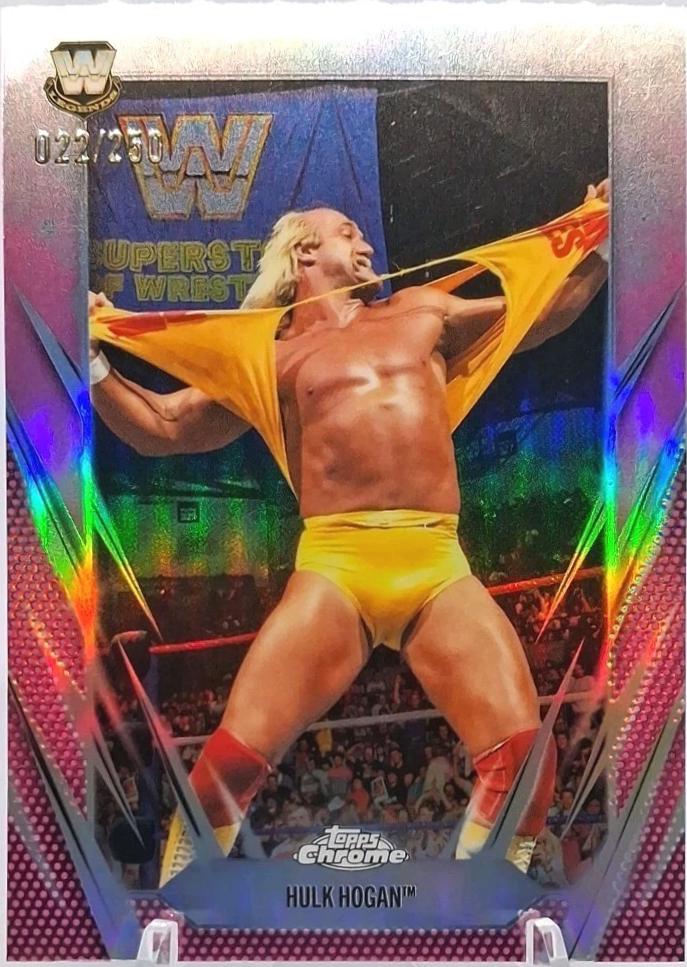 Hulk Hogan [Pink Refractor] #25