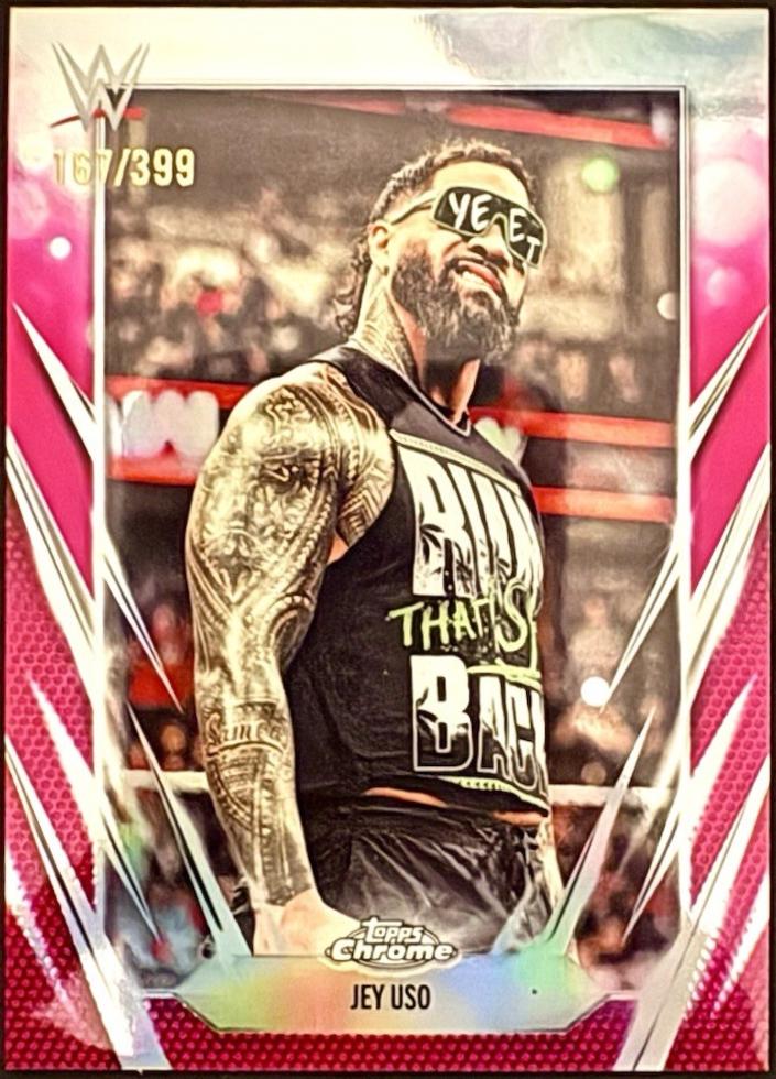 Jey Uso [Magenta Refractor] #83