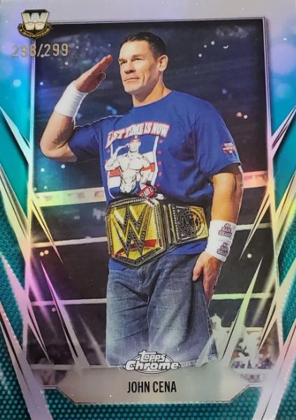 John Cena [Teal Refractor] #2