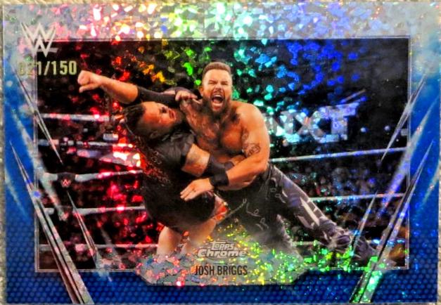Josh Briggs [Blue Mini Diamond Refractor] #187