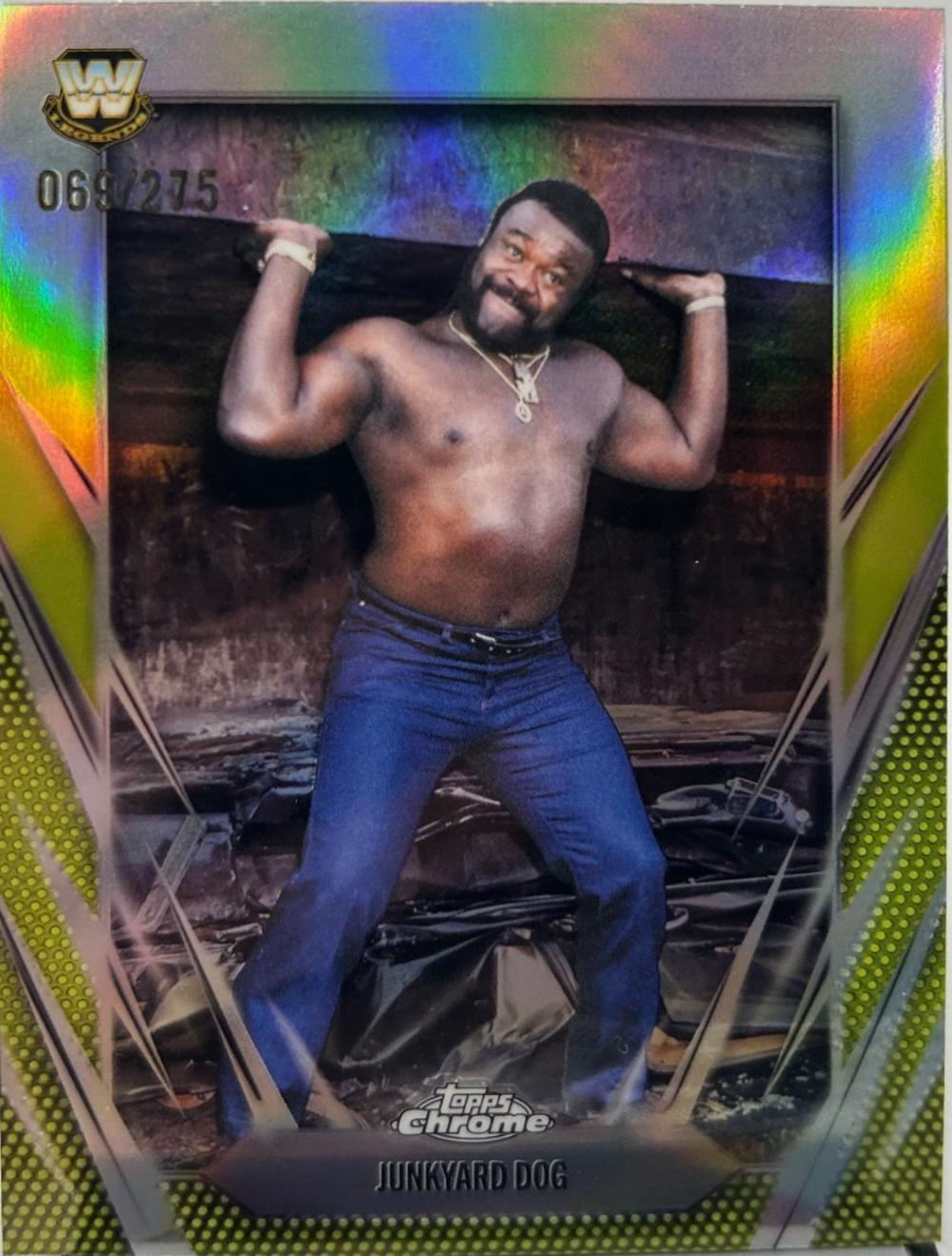 Junkyard Dog [Yellow Refractor] #102