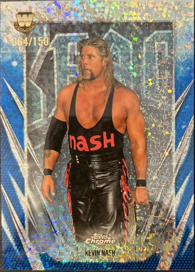 Kevin Nash [Blue Mini Diamond Refractor] #24