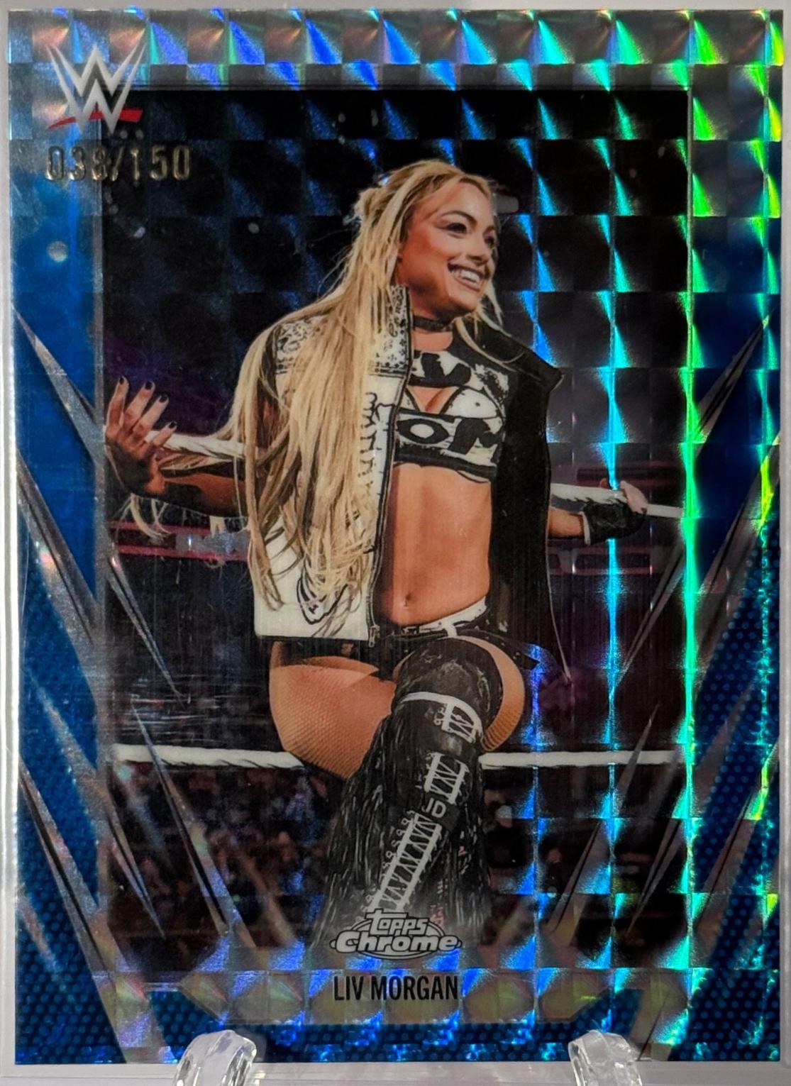 Liv Morgan [Blue Geometric] #17