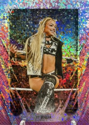 Liv Morgan [Pink Mini Diamond Refractor] #17