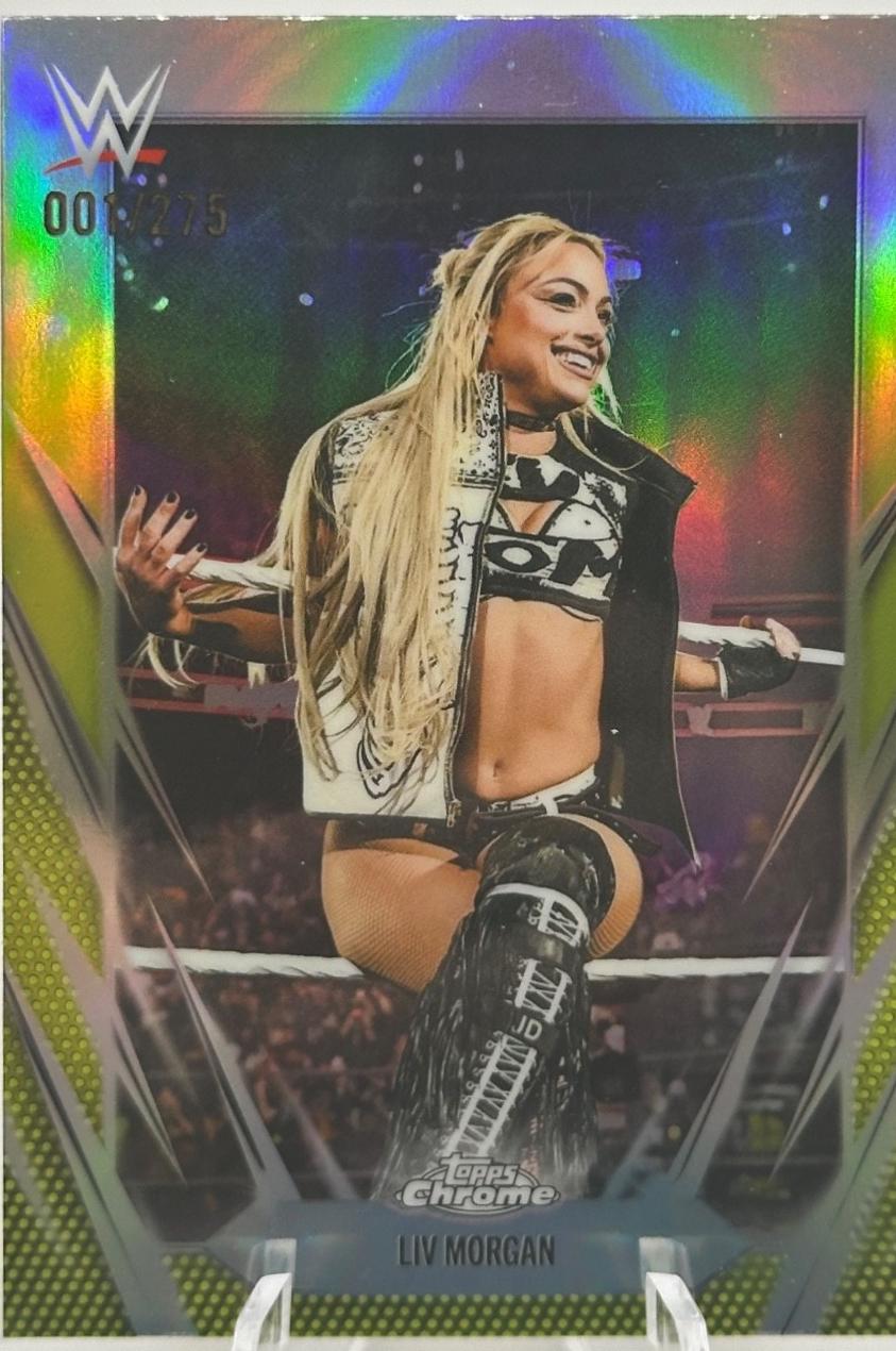 Liv Morgan [Yellow Refractor] #17
