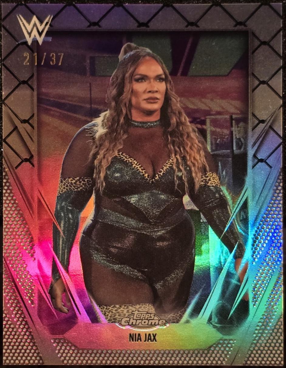 Nia Jax [Steel Cage Refractor] #37