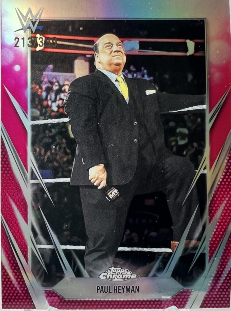 Paul Heyman [Magenta Refractor] #44