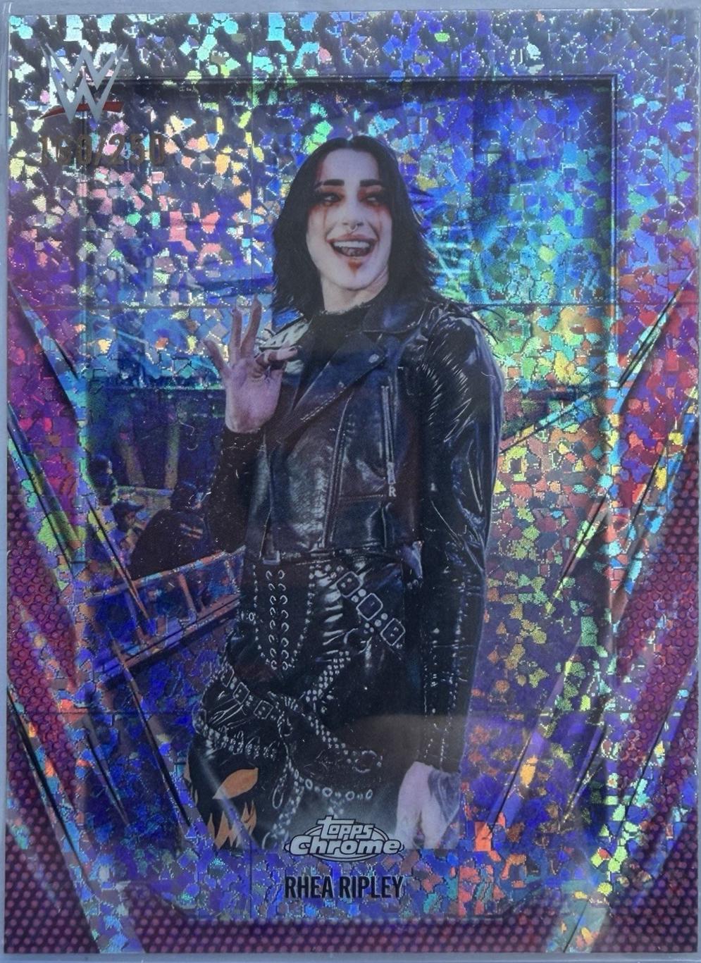 Rhea Ripley [Pink Mini Diamond Refractor] #20