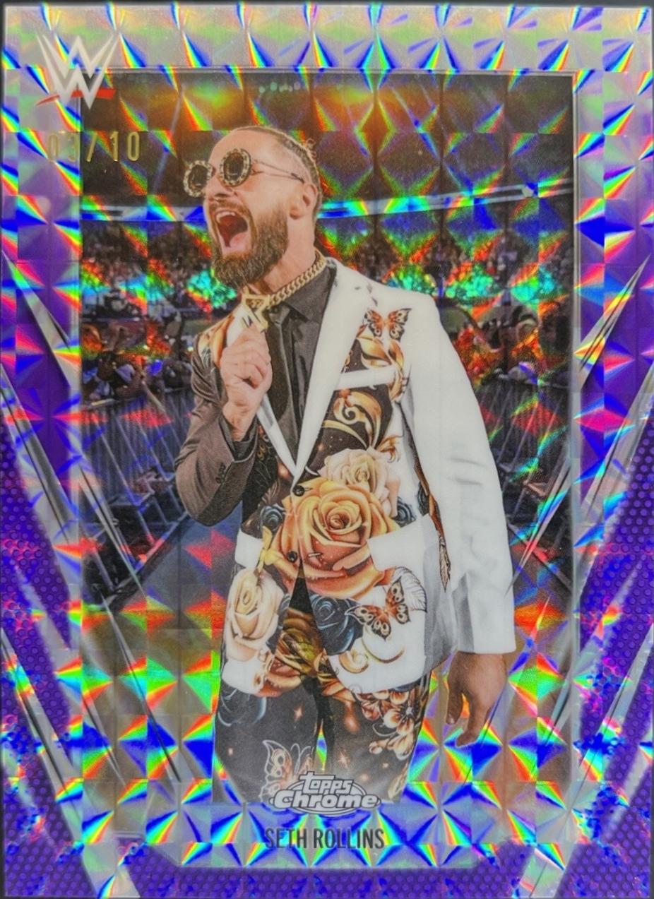 Seth Rollins [Purple Geometric] #40