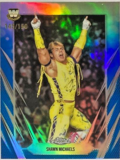 Shawn Michaels [Blue Refractor] #59